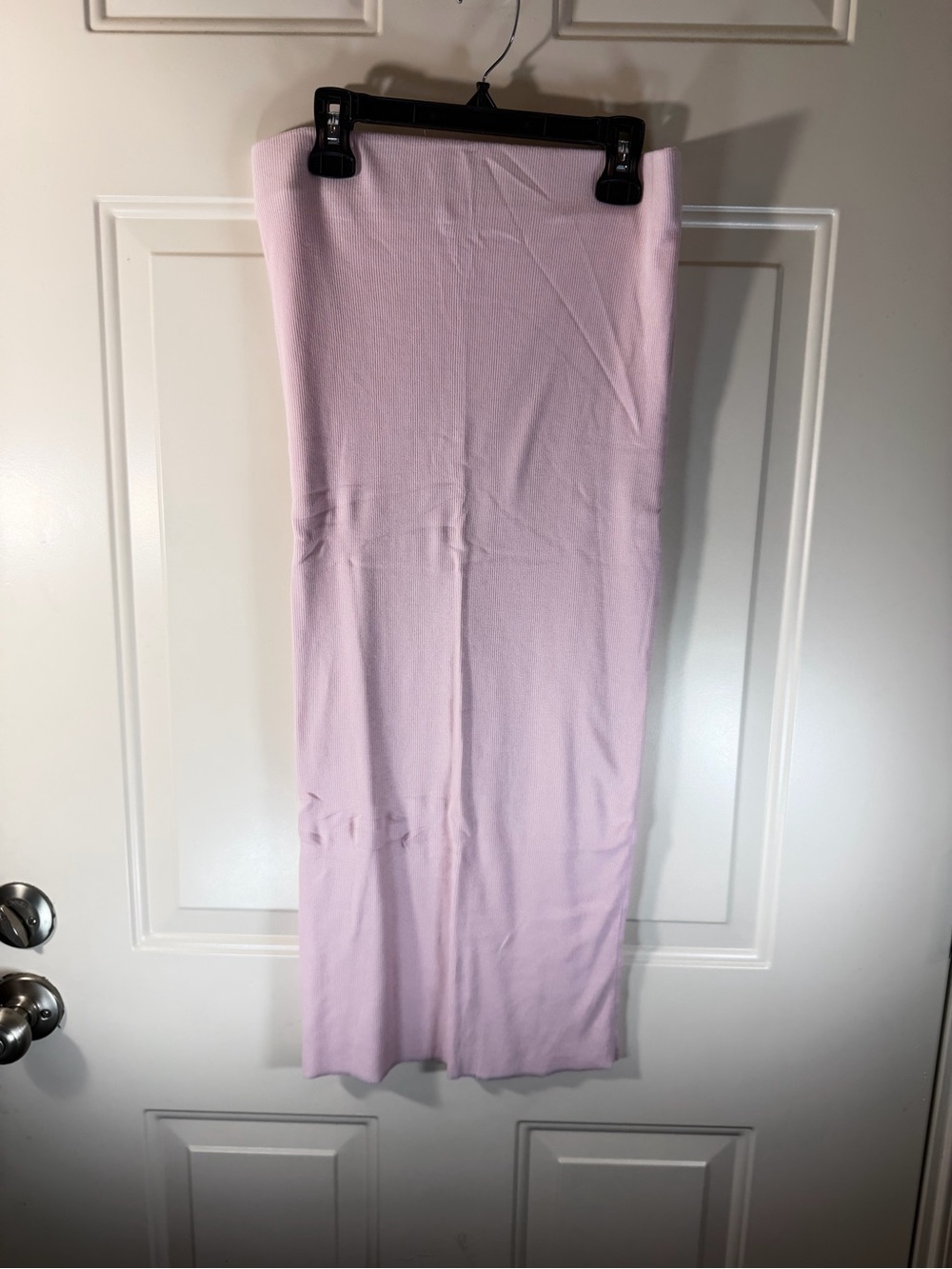 Cotton Citizen Melbourne Midi Skirt Women’s Medium Pink Ribbed Bodycon 0489
